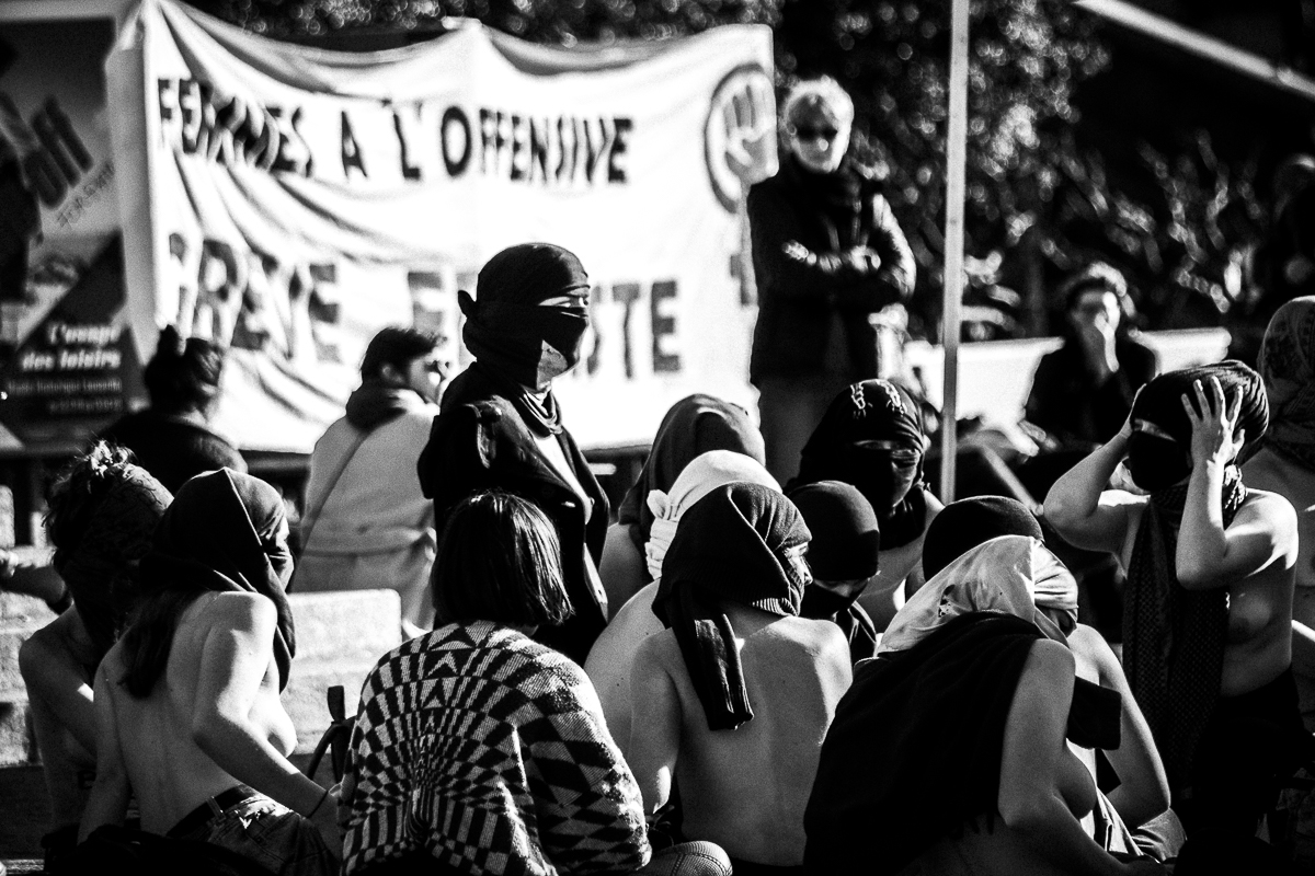 #8mars © Joëlle Wider - Journée internationale des droits des femmes 8 mars Lausanne - Grève des femmes