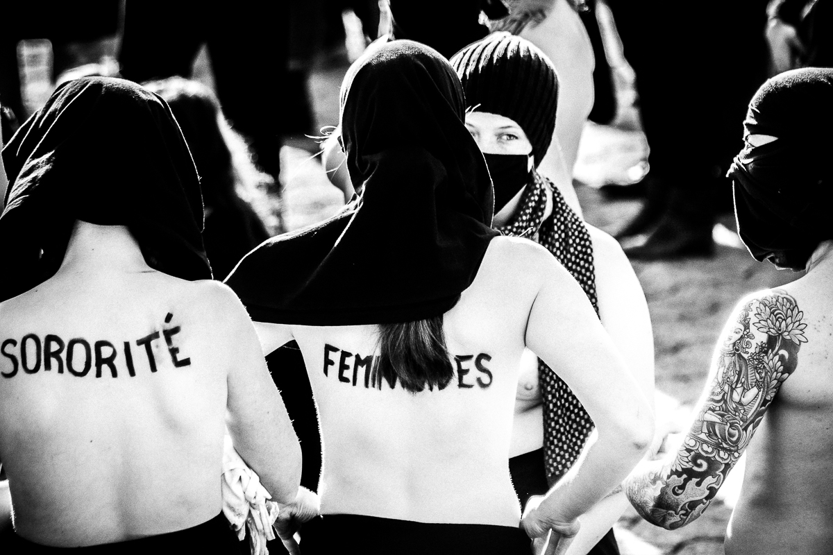 #8mars © Joëlle Wider - Journée internationale des droits des femmes 8 mars Lausanne - Grève des femmes